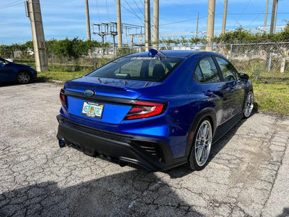 Version 3.0 Printed Series Dual Color Tail Light Overlays - 2022+ WRX - JDMuscleTaillights22WRXTLPT-DSMDark SmokeMatte