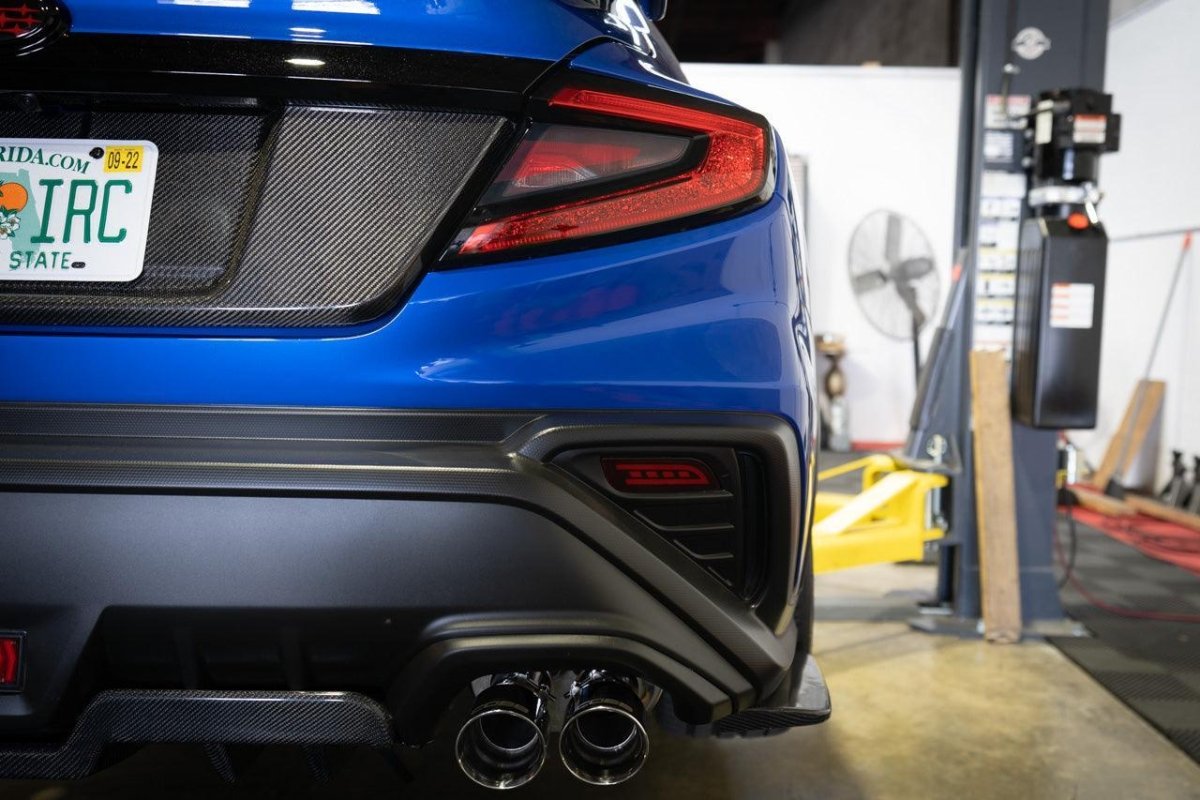 Version 3.0 Printed Series Dual Color Tail Light Overlays - 2022+ WRX - JDMuscleTaillights22WRXTLPT-LSLight SmokeGloss