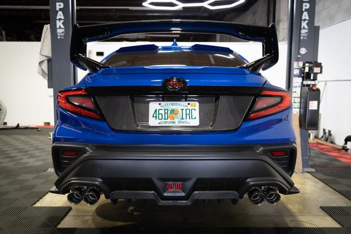 Version 3.0 Printed Series Dual Color Tail Light Overlays - 2022+ WRX - JDMuscleTaillights22WRXTLPT-LSLight SmokeGloss
