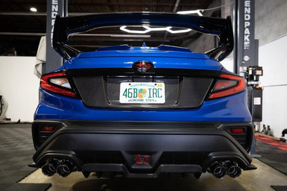 Version 3.0 Printed Series Dual Color Tail Light Overlays - 2022+ WRX - JDMuscleTaillights22WRXTLPT-LSLight SmokeGloss