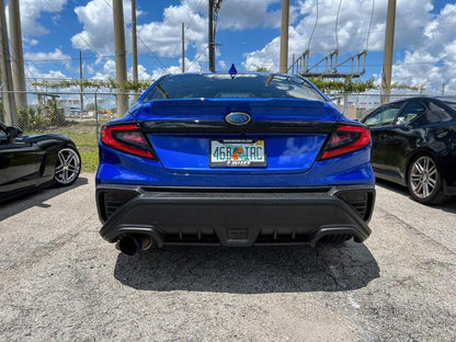 Version 3.0 Printed Series Dual Color Tail Light Overlays - 2022+ WRX - JDMuscleTaillights22WRXTLPT-DSMDark SmokeMatte