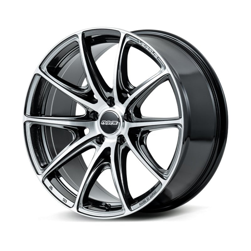 Versus VV25R 19x8.5 / +36 ET / 5x114.3 - Diamond Cut / Side Jet Black - JDMuscleSPK709772