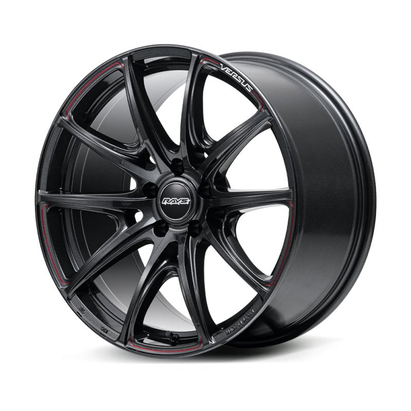 Versus VV25R 19x8.5 / +36 ET / 5x114.3 - Glass Black + Rap - JDMuscleSPK709770