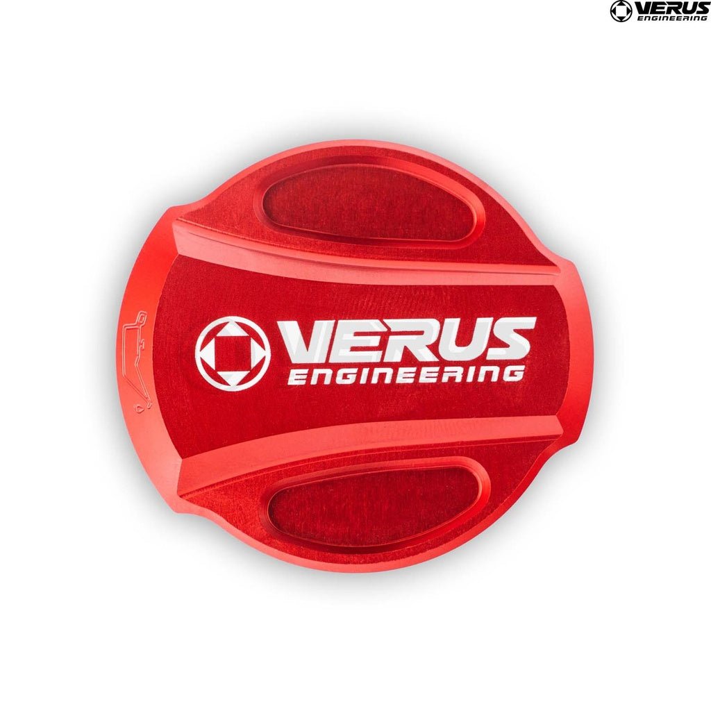 Verus Engineering 02 - 21 WRX/STI / 13 - 21 BRZ/FRS/86 RLA Oil Cap Anodized Red | A0270A - RED - JDMuscleOil CapsVERA0270A-RED