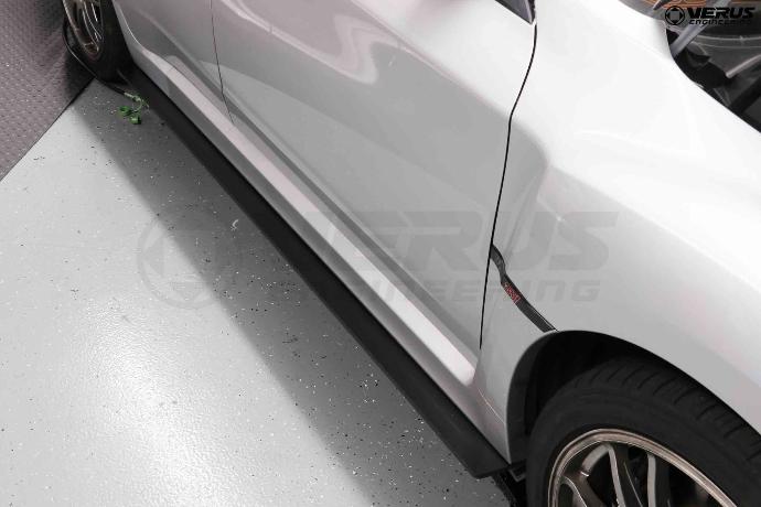 Verus Engineering [08-14 WRX/STI] Street Side Splitter Kit - JDMuscleFront Wind SplitterA0207A
