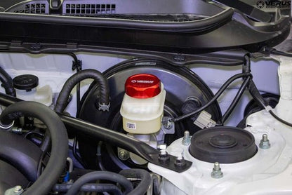 Verus Engineering 08 - 21 STI / WRX / 13 - 23 BRZ / 22 - 23 GR86 Brake Master Cylinder Cap Cover | A0417A - RED - JDMuscleDress Up CapsVERA0417A-RED