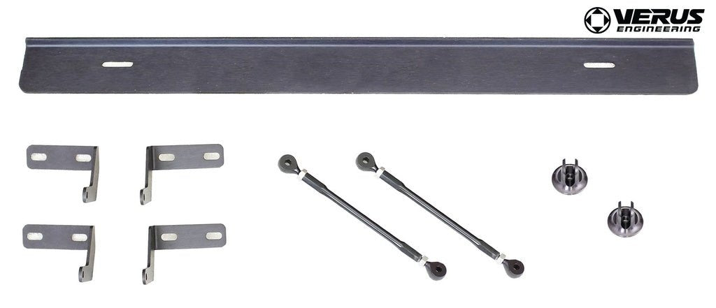 Verus Engineering 13 - 16 BRZ/FRS/86 Two Piece Front Splitter, Includes Splitter Tie Kit | A0091A - JDMuscleFront Wind SplitterVERA0091A