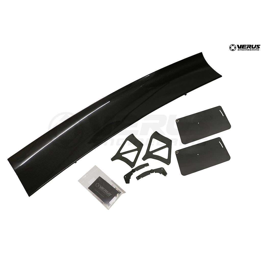 Verus Engineering 13 - 21 BRZ/FRS/86 UCW Rear Wing Kit w/ Carbon Endplates | A0198A - CRB - JDMuscleSpoilers and WingsVERA0198A-CRB
