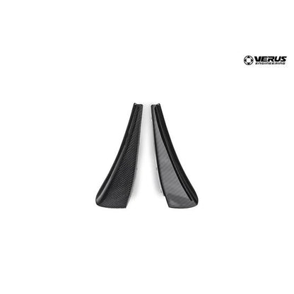 Verus Engineering [15 - 21 WRX/STI] Dual Dive Plane | Canard Kit | A0134A - JDMuscleCanardsVERA0134A