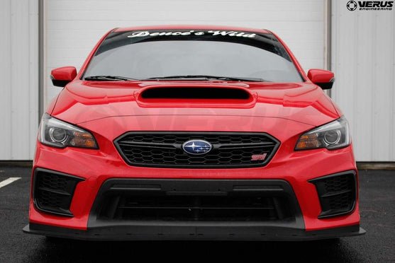Verus Engineering [15 - 21 WRX/STI] Front Splitter Air Dam | A0393A - JDMuscleFront Wind SplitterVERA0393A
