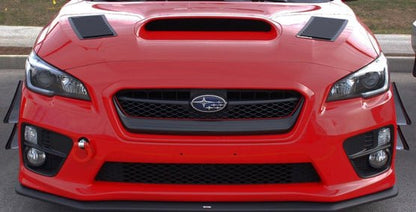 Verus Engineering [15 - 21 WRX/STI] Single Dive Plane | Canard Kit | A0110A - JDMuscleCanardsVERA0110A