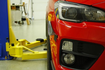 Verus Engineering [15 - 21 WRX/STI] Single Dive Plane | Canard Kit | A0110A - JDMuscleCanardsVERA0110A