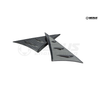 Verus Engineering 20-21 Supra MK5 Anti-Buffeting Wind Deflectors | A0218A - JDMuscleExterior GarnishesVERA0218A