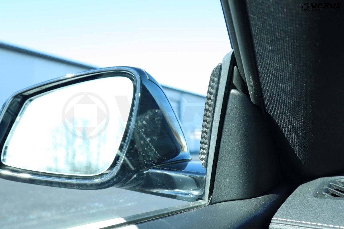 Verus Engineering 20-21 Supra MK5 Anti-Buffeting Wind Deflectors | A0218A - JDMuscleExterior GarnishesVERA0218A