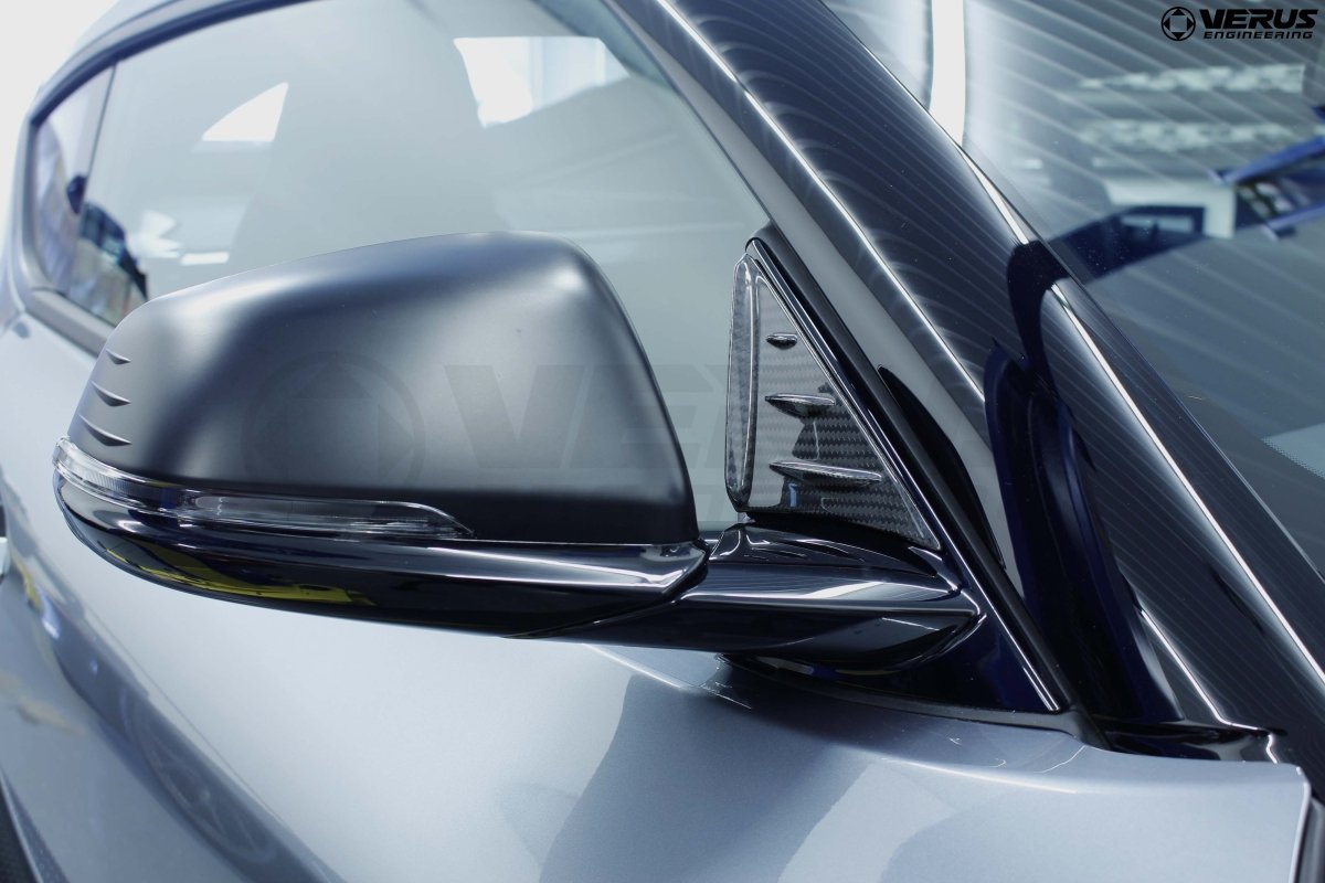 Verus Engineering 20-21 Supra MK5 Anti-Buffeting Wind Deflectors | A0218A - JDMuscleExterior GarnishesVERA0218A