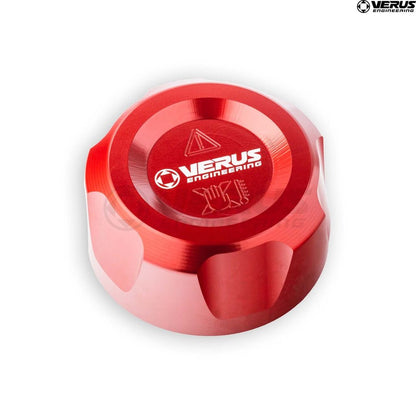 Verus Engineering 20-22 Supra Heat Exchanger Cap Red | A0248A-RED - JDMuscleRadiator CapsVERA0248A-RED