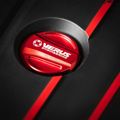 Verus Engineering 20-22 Supra MK5 Oil Cap Red | A0246A-RED - JDMuscleOil CapsVERA0246A-RED
