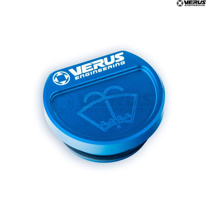 Verus Engineering 20-22 Supra Mk5 Windshield Washer Fluid Reservoir Cap Blue | A0260A-BLU - JDMuscleDress Up CapsVERA0260A-BLU