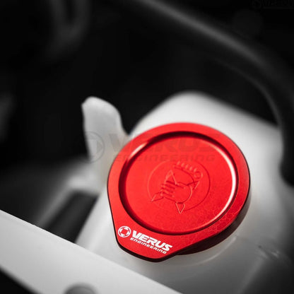 Verus Engineering 2022+ BRZ/GR86 Coolant Overflow Cap Red | A0419A - RED - JDMuscleDress Up CapsVERA0419A-RED