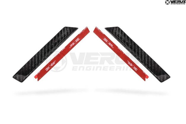 Verus Engineering 22 - 23 BRZ/GR86 Carbon Fiber Anti - Buffeting Wind Deflectors | A0421A - JDMuscleExterior GarnishesA0421A