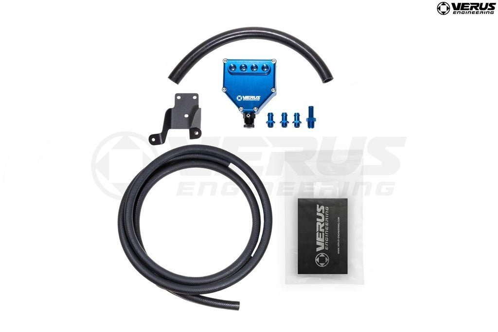 Verus Engineering [22 - 26 WRX] Air Oil Separator | Blue | A0482A - BLU - JDMuscleAir Oil SeparatorsA0482A-BLU