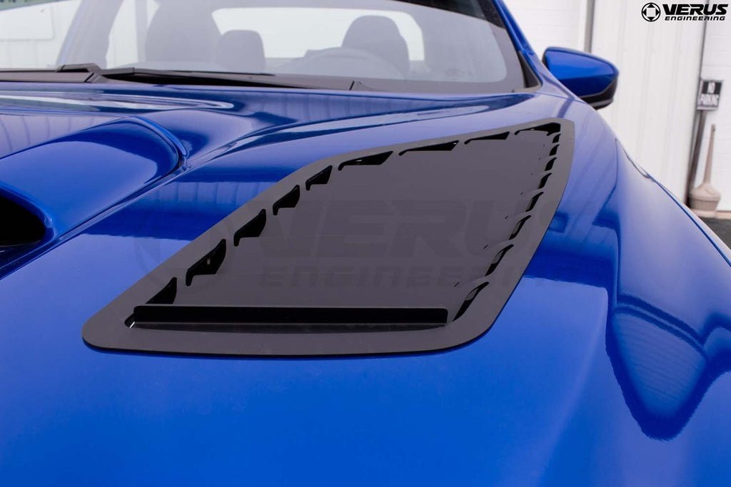 Verus Engineering [22 - 26 WRX] Hood Louver Kit | Black | A0483A - BLK - JDMuscleHood Scoops / VentsVERA0483A-BLK