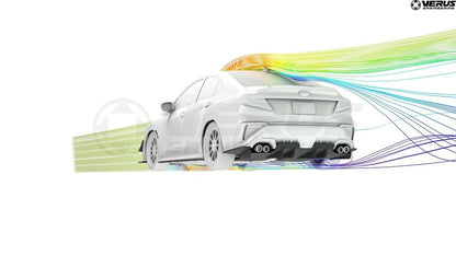 Verus Engineering [22 - 26 WRX] Rear Spat Kit | A0475A - JDMuscleRear LipsVERA0475A