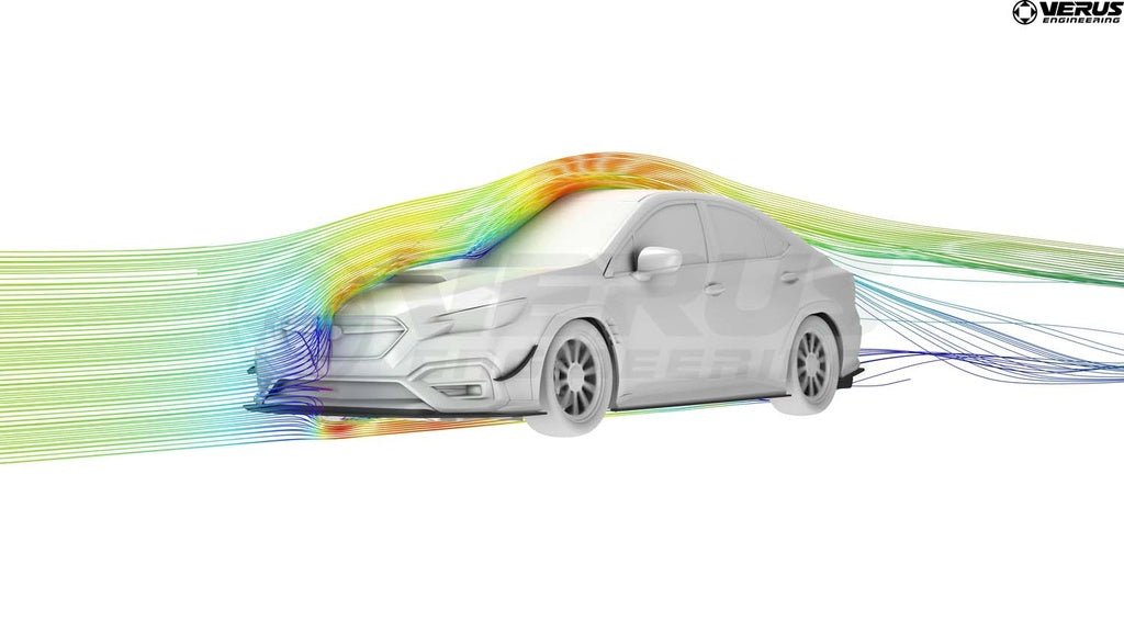 Verus Engineering [22+ WRX] Splitter Air Dam - JDMuscleFront Wind SplitterA0506A