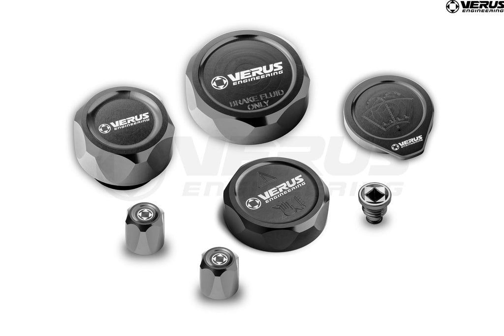 Verus Engineering [23 - 26 GR Corolla] Engine Bay Cap Kit - JDMuscleDress Up CapsA0687A-BLU-FHSBlueFHS Style