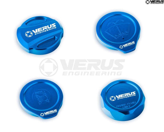 Verus Engineering 22-2023 BRZ/GR86 Engine Bay Cap Cover Kit - Blue | A0435A-BLU-RLA
