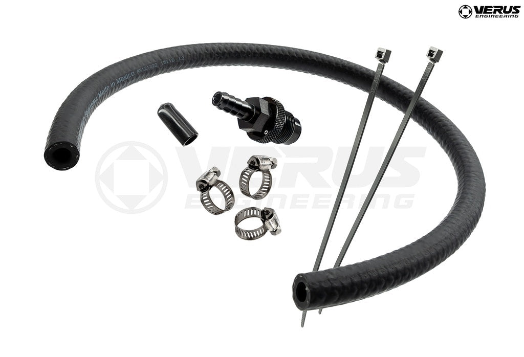 Verus Engineering [Mk5 Supra] AOS Drain/Crank Case Vent Line Kit - JDMuscleAir Oil SeparatorsA0299A