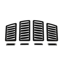 Verus Engineering 13-21 BRZ/FRS/86 Slanted Hood Louver Kit Powder Coated Black | A0065A-BLK