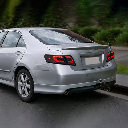 VLAND 06 - 11 Camry XV40 Gen Sedan Full LED Tail Lights - JDMuscleTaillightYAB-KMR-0192RC-P01Red Clear