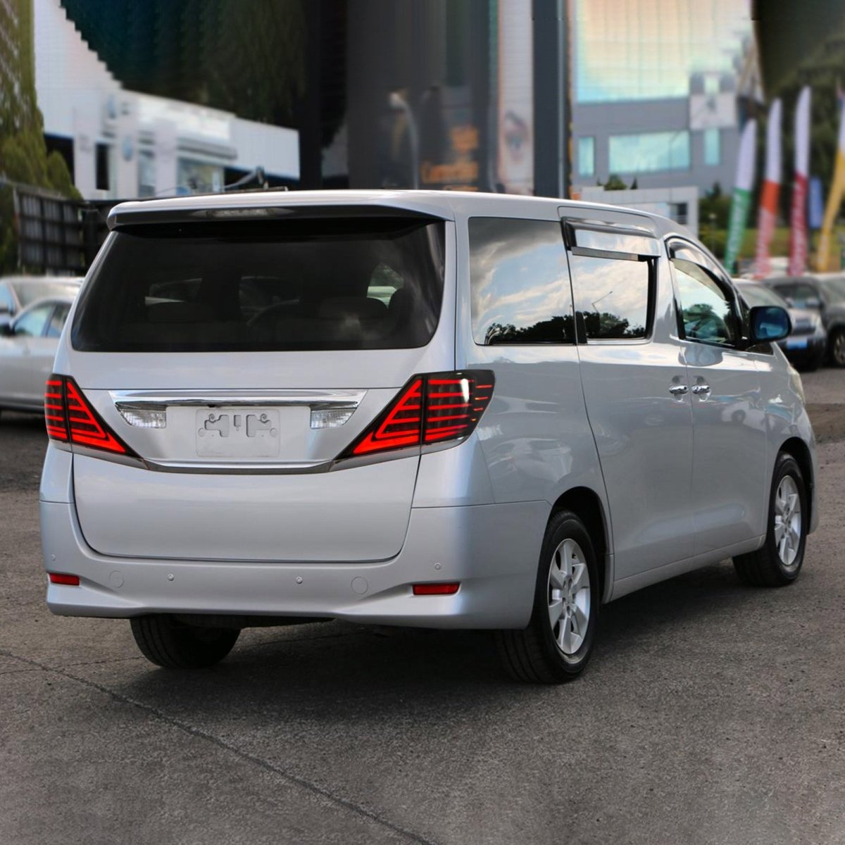 VLAND 07 - 13 Toyota Verllfire / Alphard Full LED Tail Lights - JDMuscleTail lightsYAB-AEF-0274S-P01Smoked