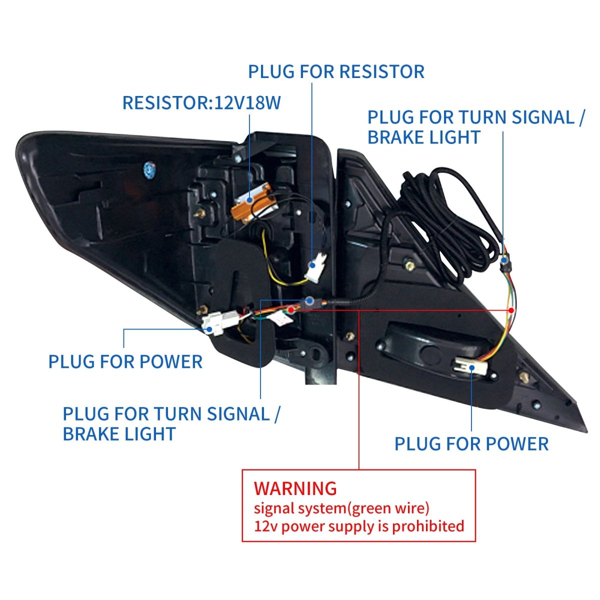 VLAND 07 - 13 Toyota Verllfire / Alphard Full LED Tail Lights - JDMuscleTail lightsYAB-AEF-0274S-P01Smoked