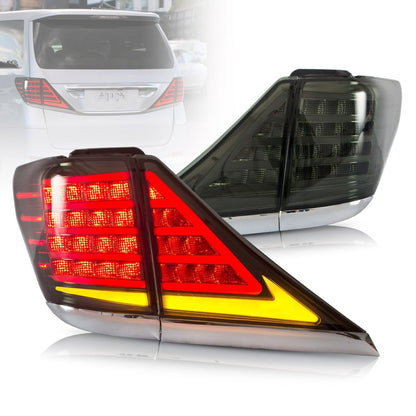 VLAND 07 - 13 Toyota Verllfire / Alphard Full LED Tail Lights - JDMuscleTail lightsYAB-AEF-0274S-P01Smoked