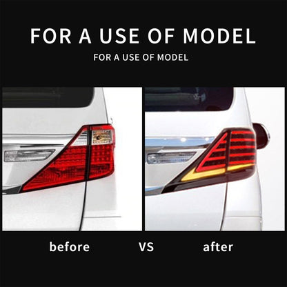 VLAND 07 - 13 Toyota Verllfire / Alphard Full LED Tail Lights - JDMuscleTail lightsYAB-AEF-0274S-P01Smoked