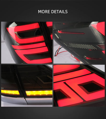 VLAND 07 - 13 Verllfire / Alphard LED Tail Lights | YAB - AEF - 0274A - JDMuscleTaillightYAB-AEF-0274AS-P01Smoked