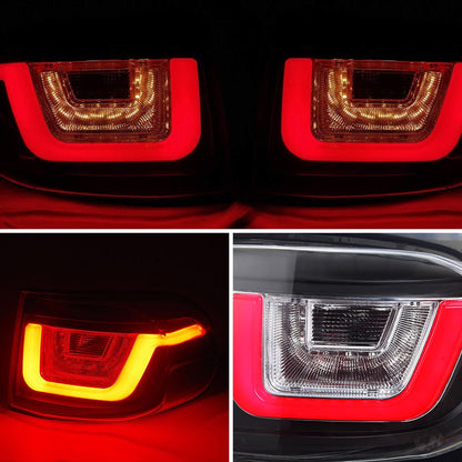 VLAND 07 - 17 FJ Land Cruiser LED Tail Lights - JDMuscleTaillightYAB-FJ-0248A-P01Clear