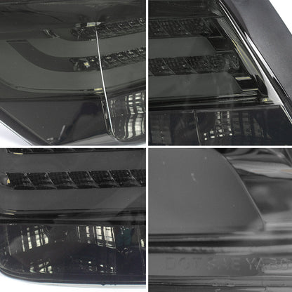 VLAND [08 - 13 Honda Accord] Inspire 8th Gen Sedan 4PCS LED Tail Lights - Not For Coupe - JDMuscleTaillightYAB-YG-0196RC-P01Red Clear（2008 - 2012）