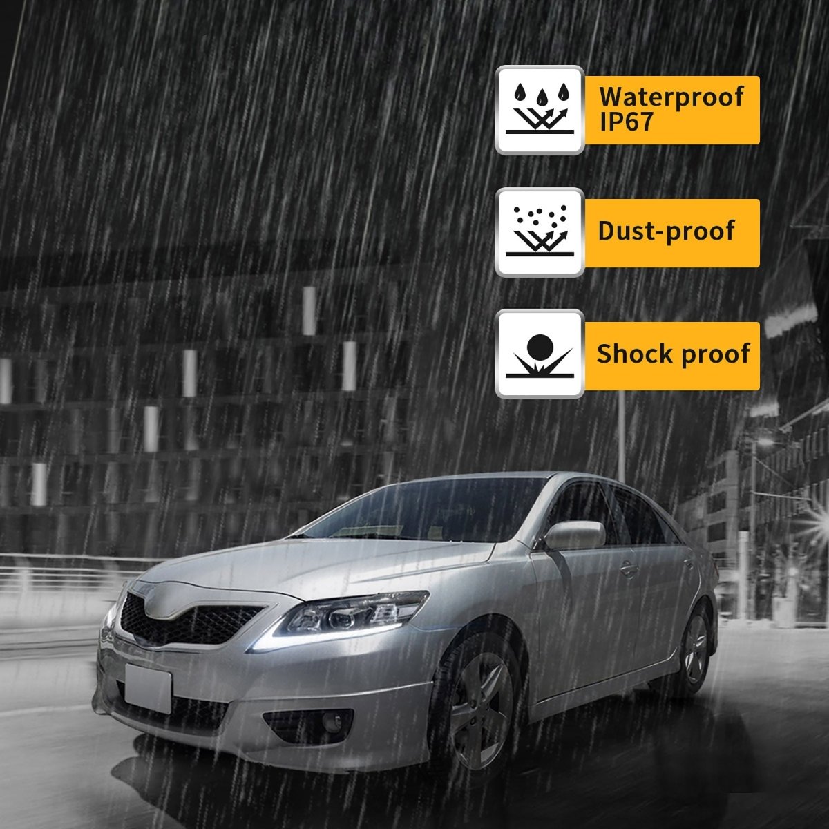 VLAND 10 - 11 Camry Base LE SE and XLE Led Projector Headlights | US Version w/Sequential - JDMuscleHeadlightYAA-KMR-0231HB-ALHD-P01LHDRegular Housing