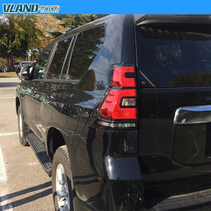 VLAND 10 - 16 Land Cruiser Prado Full LED Taillights - JDMuscleTail lightsYAB-PLD-0296HRC-P01Red Clear