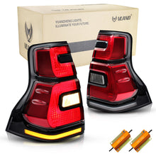 VLAND 10 - 16 Land Cruiser Prado Full LED Taillights - JDMuscleTail lightsYAB-PLD-0296HRC-P01Red Clear