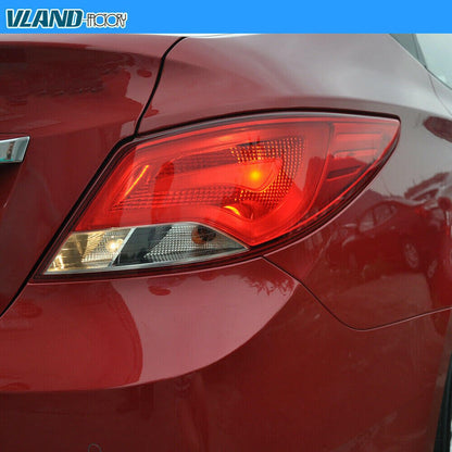 VLAND 10 - 18 Accent / Verna / Solaries Full LED Tail Lights - JDMuscleTail lightsYAB-RN-0233RC-P01Red Clear