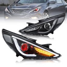 VLAND 11 - 14 Sonata Dual Beam Sequential Headlights ABS PMMA GLASS Material | Bulbs Not Included - JDMuscleHeadlightYAA-SNT-0171BHHLA-LHD-P01LHDDemon Eye