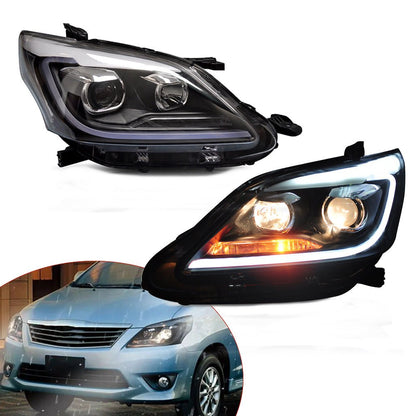 VLAND 12 - 15 Toyota Innova 1st Gen AN40 2nd Facelift HID Projector Headlights - JDMuscleHeadlightYAA-INA-0235ME-P01LHD for Middel East