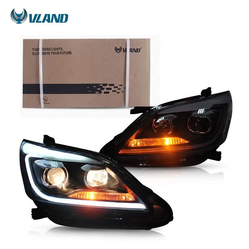 VLAND 12 - 15 Toyota Innova 1st Gen AN40 2nd Facelift HID Projector Headlights - JDMuscleHeadlightYAA-INA-0235ME-P01LHD for Middel East