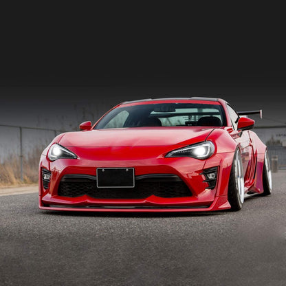 VLAND [12 - 19 GT86 / 13 - 16 FR - S / 13 - 19 BRZ] Headlights + D2S LED Bulbs - JDMuscleCombination SetYAA-FT86-0297+D2S LED-LHD-P01LHD+D2S LED Bulbs