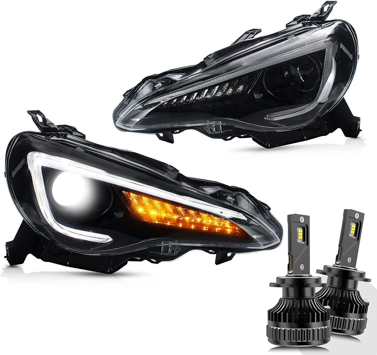 VLAND [12-19 GT86 / 13-16 FR-S / 13-19 BRZ] Headlights + D2S LED