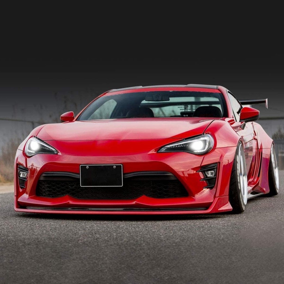VLAND 12 - 20 GT86 / 13 - 20 BRZ / 13 - 20 FR - S Set of Dual Beam Projector Headlights and Full LED Tail Lights - JDMuscleCombination Set0297LHD-0287S-P01LHD Headlights w/ Smoked Tail Lights